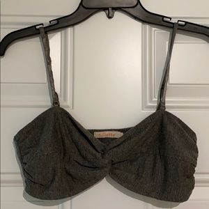 Gray Bralette/Bandeau